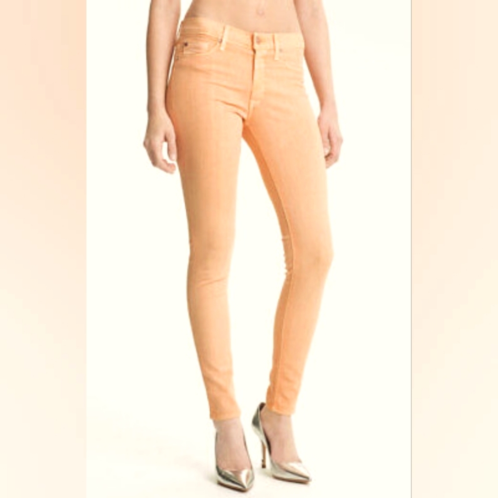 HUDSON PEACH JEANS- SIZE 30